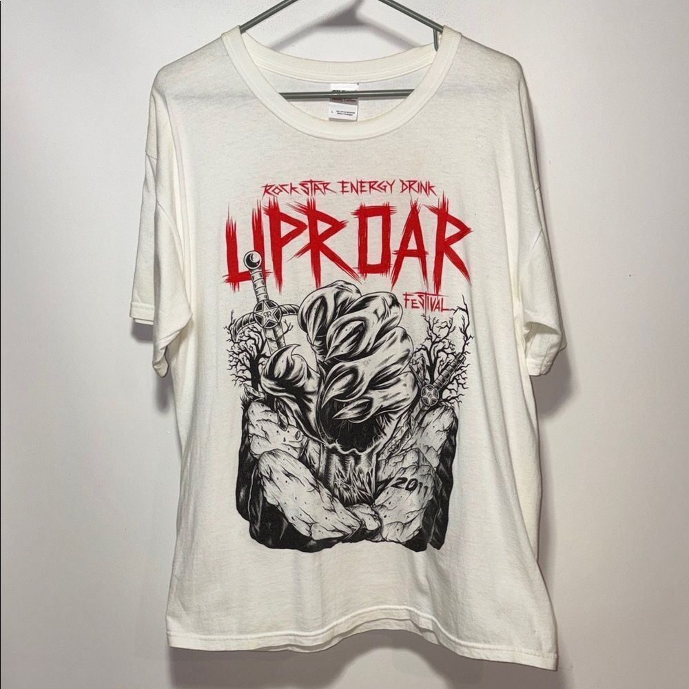 Gildan White Uproar Festival T-Shirt